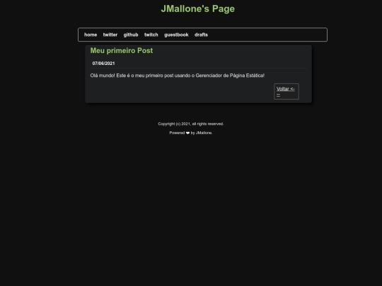 pages/Hello-World screenshot