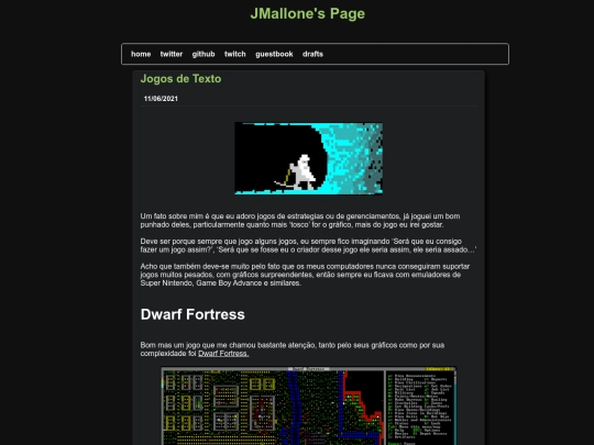 pages/JogosTextos screenshot