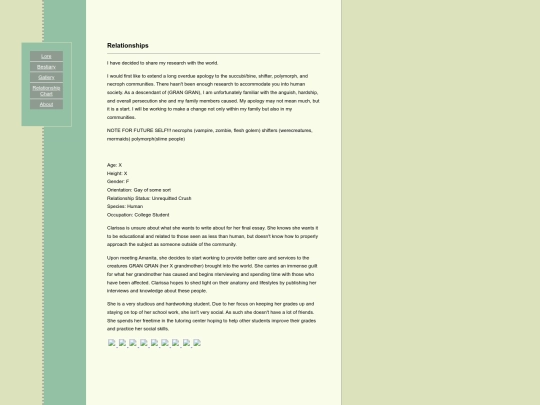 ABFA/relationships screenshot