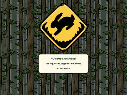 not_found screenshot