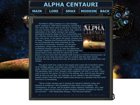 alphacentauri screenshot