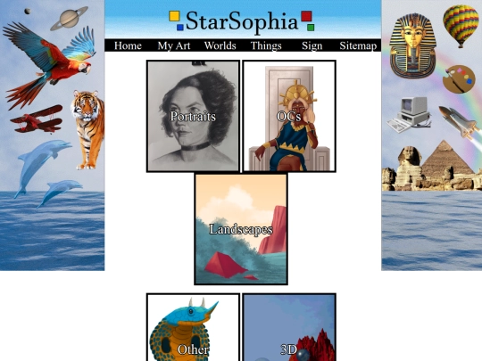 artpage screenshot