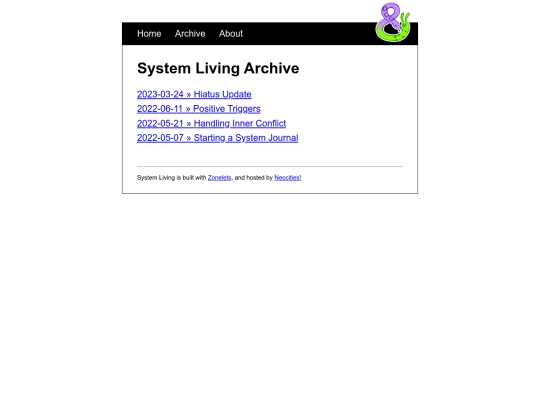 archive screenshot