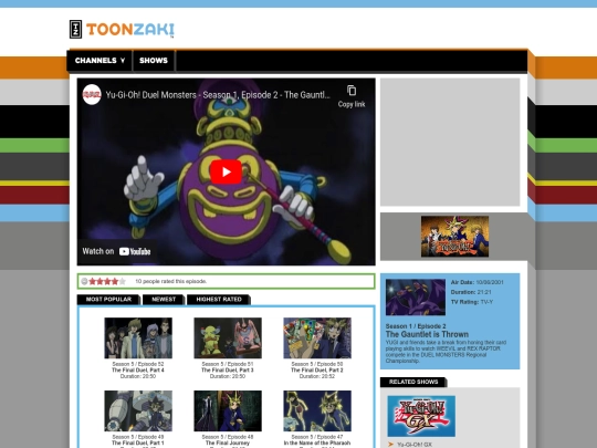 yugioh/the-gauntlet-is-thrown/7380 screenshot