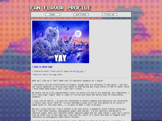 flavorprofile screenshot
