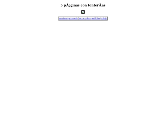 5 paginas con tonterias screenshot