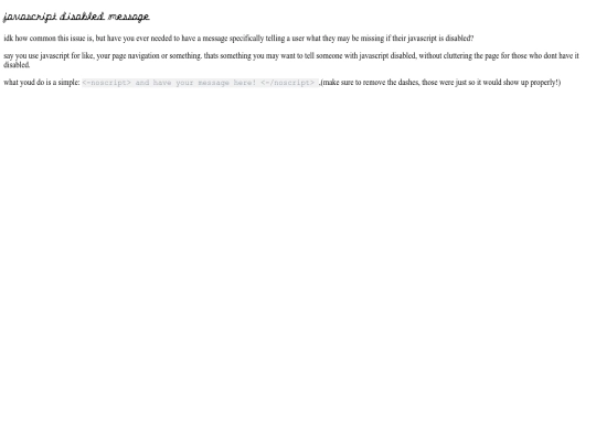 tutorials/js-disabled-message screenshot