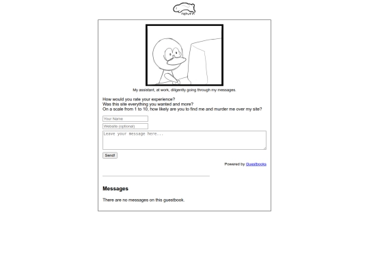 guestbook screenshot
