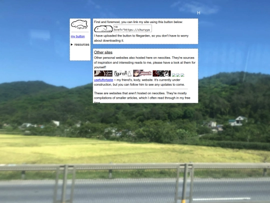 links screenshot