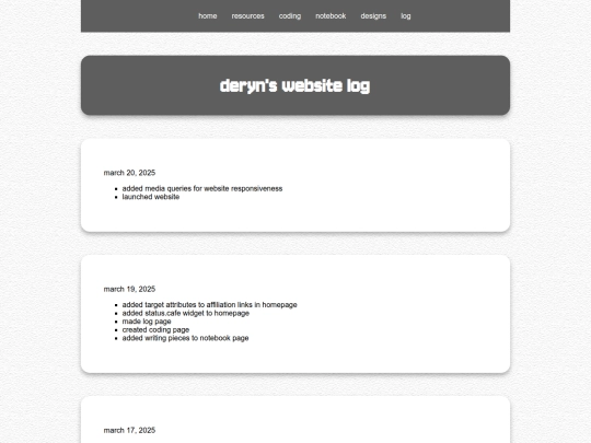 HTML/log screenshot