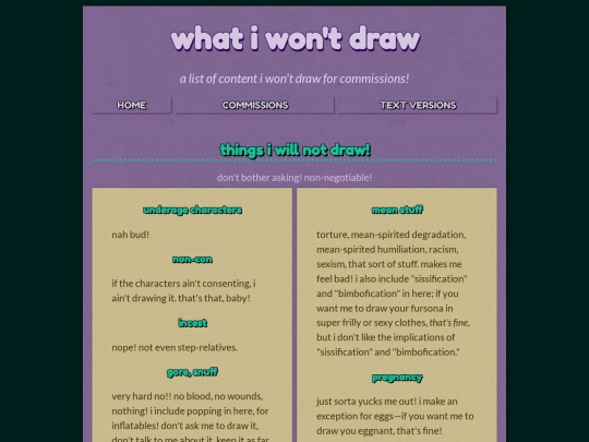 commissions/willdraw screenshot