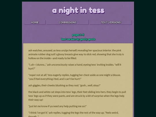 textversions/anightintess screenshot