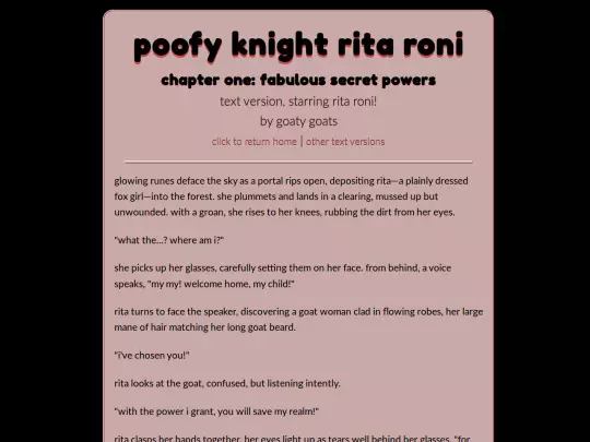 textversions/poofyknight screenshot