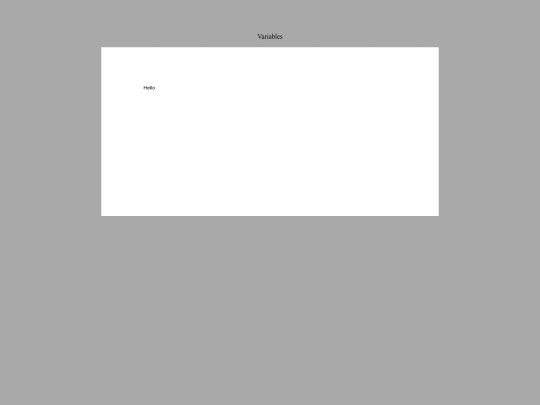 Robotics/Variables screenshot