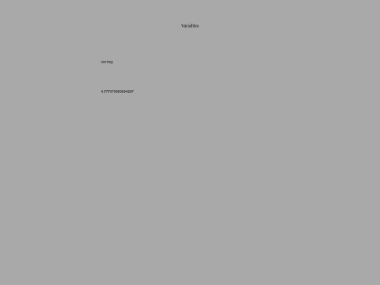 Robotics/VariablesInClass screenshot