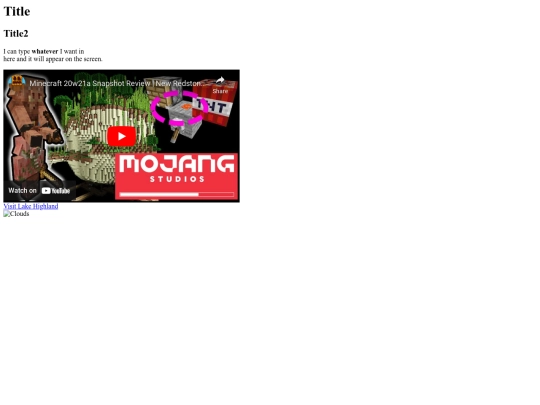 WT_2020_Spring/JustHtml screenshot