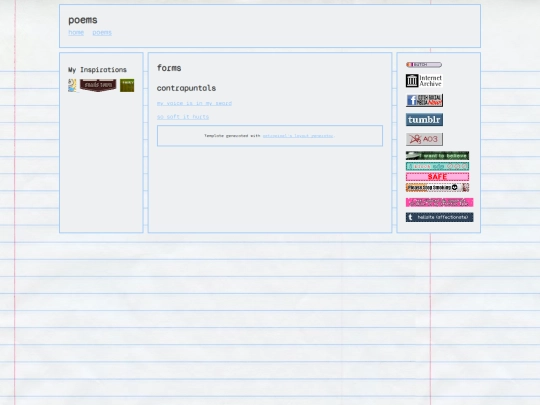 poems screenshot