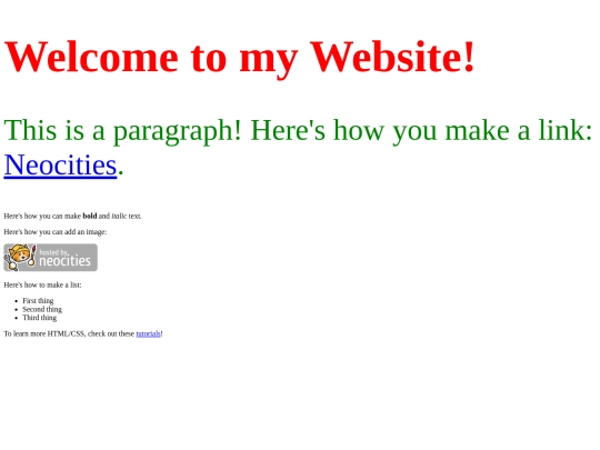 index screenshot