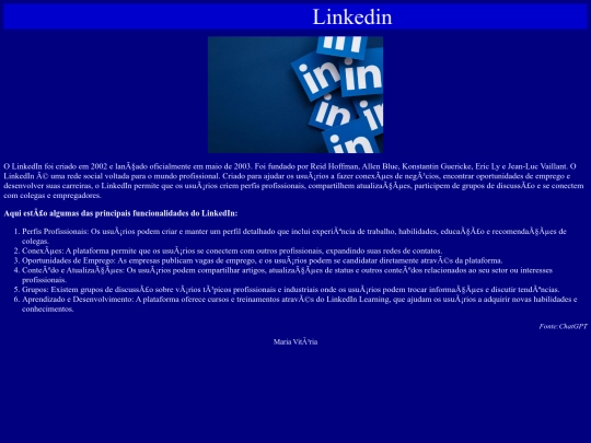 ex9/MAriaVitoria screenshot