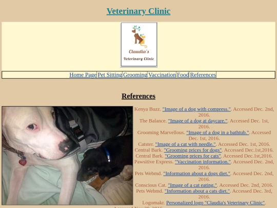 references screenshot