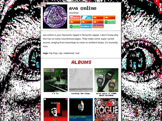 artist/aol screenshot