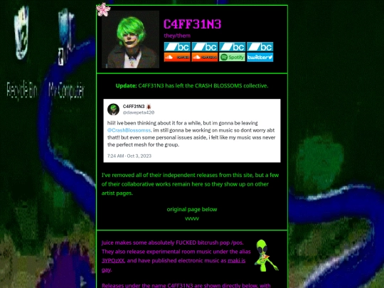 artist/c4ff31n3 screenshot