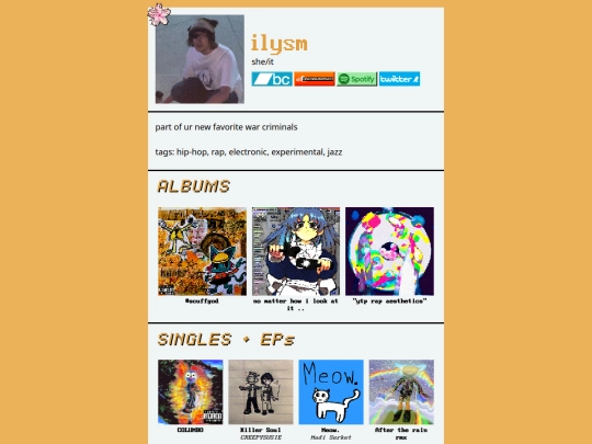 artist/ilysm screenshot