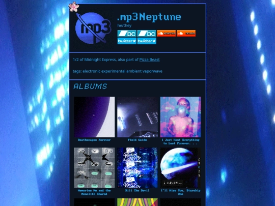 artist/mp3-neptune screenshot