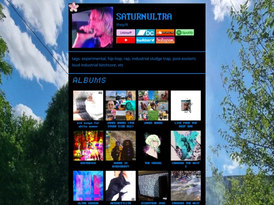 artist/saturnultra screenshot