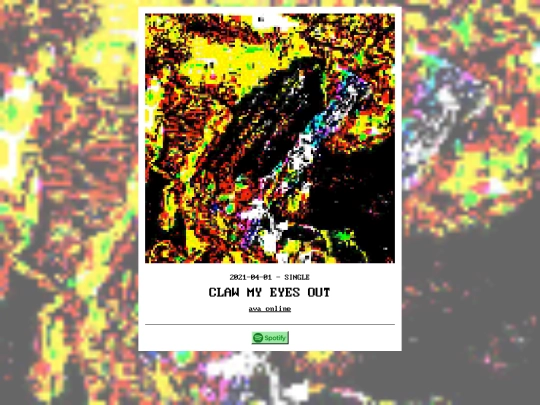 release/aol/claw-my-eyes-out screenshot