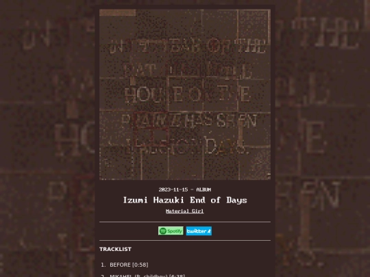 release/material-girl/izumi-hazuki-end-of-days screenshot