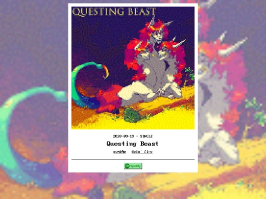 release/zombae/questing-beast screenshot