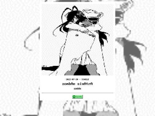 release/zombae/zombae-sinatra screenshot