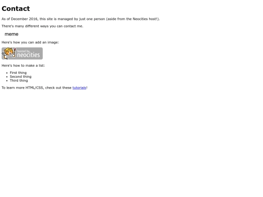 contact screenshot