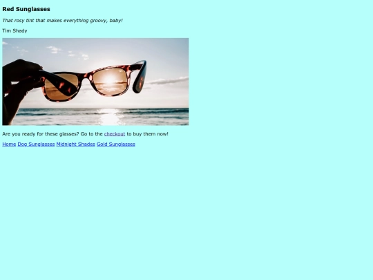 shadyshop/pages/redsunglasses screenshot