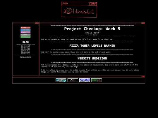 blog/projcu5523 screenshot