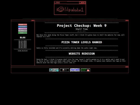 blog/projcu6223 screenshot