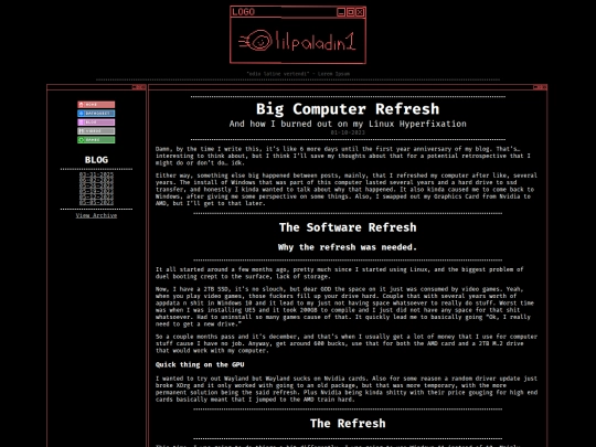 blog/refresh screenshot