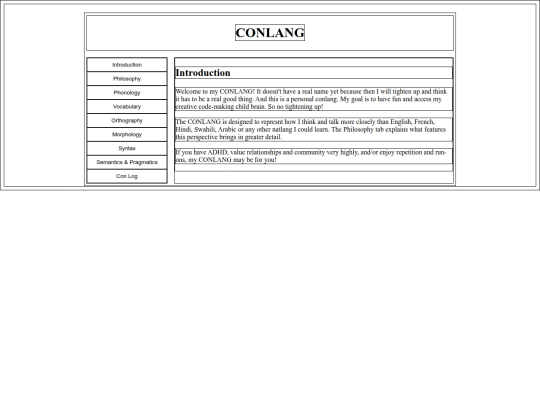conlang screenshot