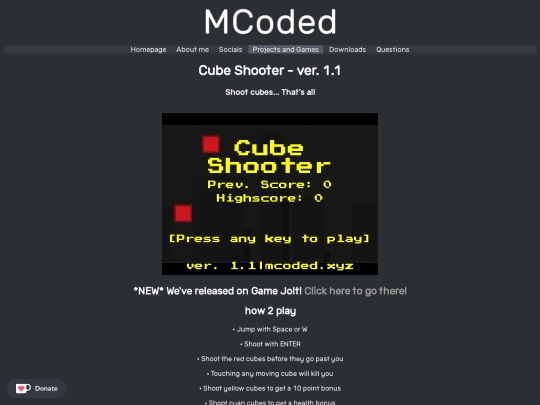 html5-games/cube-shooter screenshot