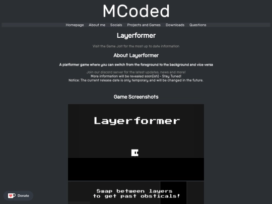 layerformer screenshot