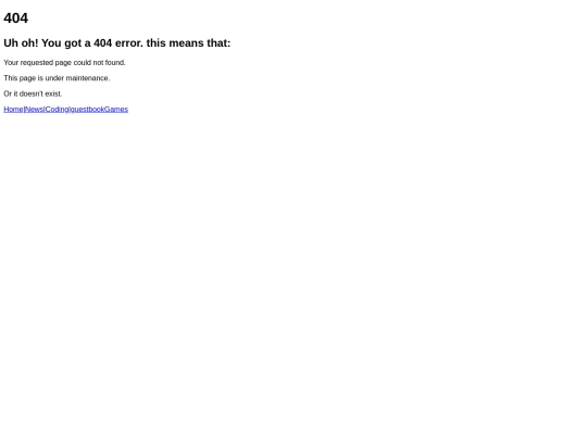 not_found screenshot