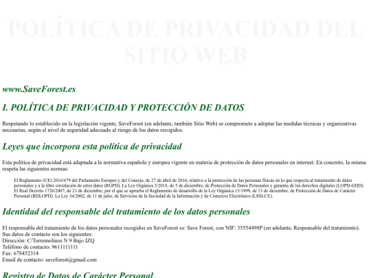 PoliticaPrivacidad screenshot