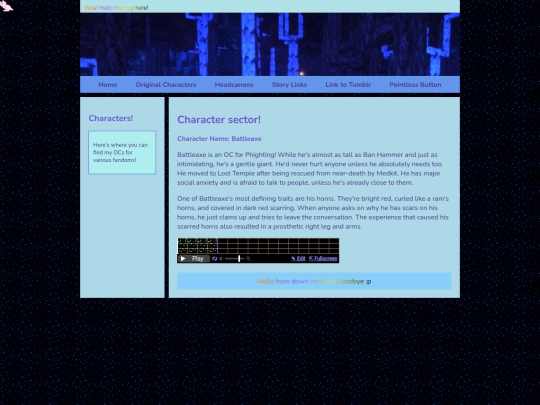 OriginalCharacter screenshot