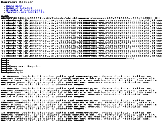KT/kongtext-demo screenshot