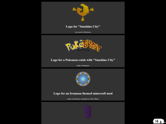 portfolio/logos screenshot