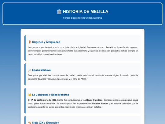 historia screenshot