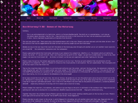 fanfiction/aaf1au screenshot