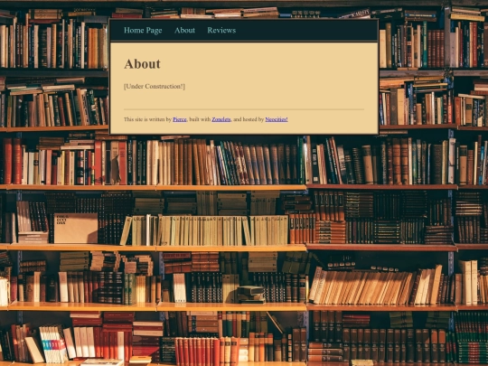 books/about screenshot