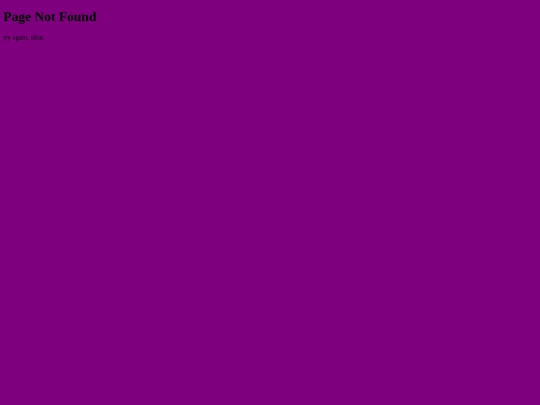 not_found screenshot